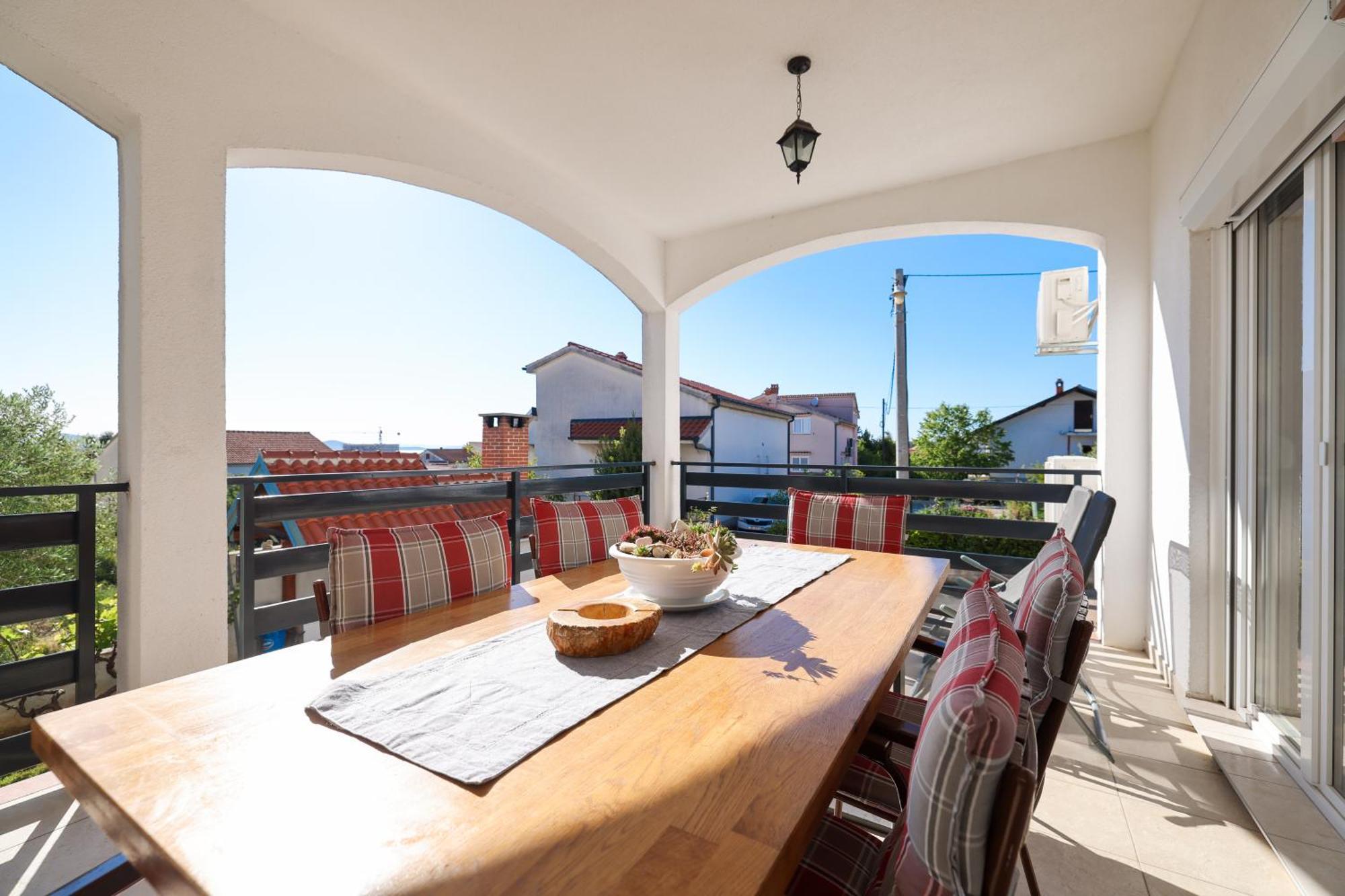 Apartment Pantalon, Big Terrace And Free Parking Zadar Eksteriør billede