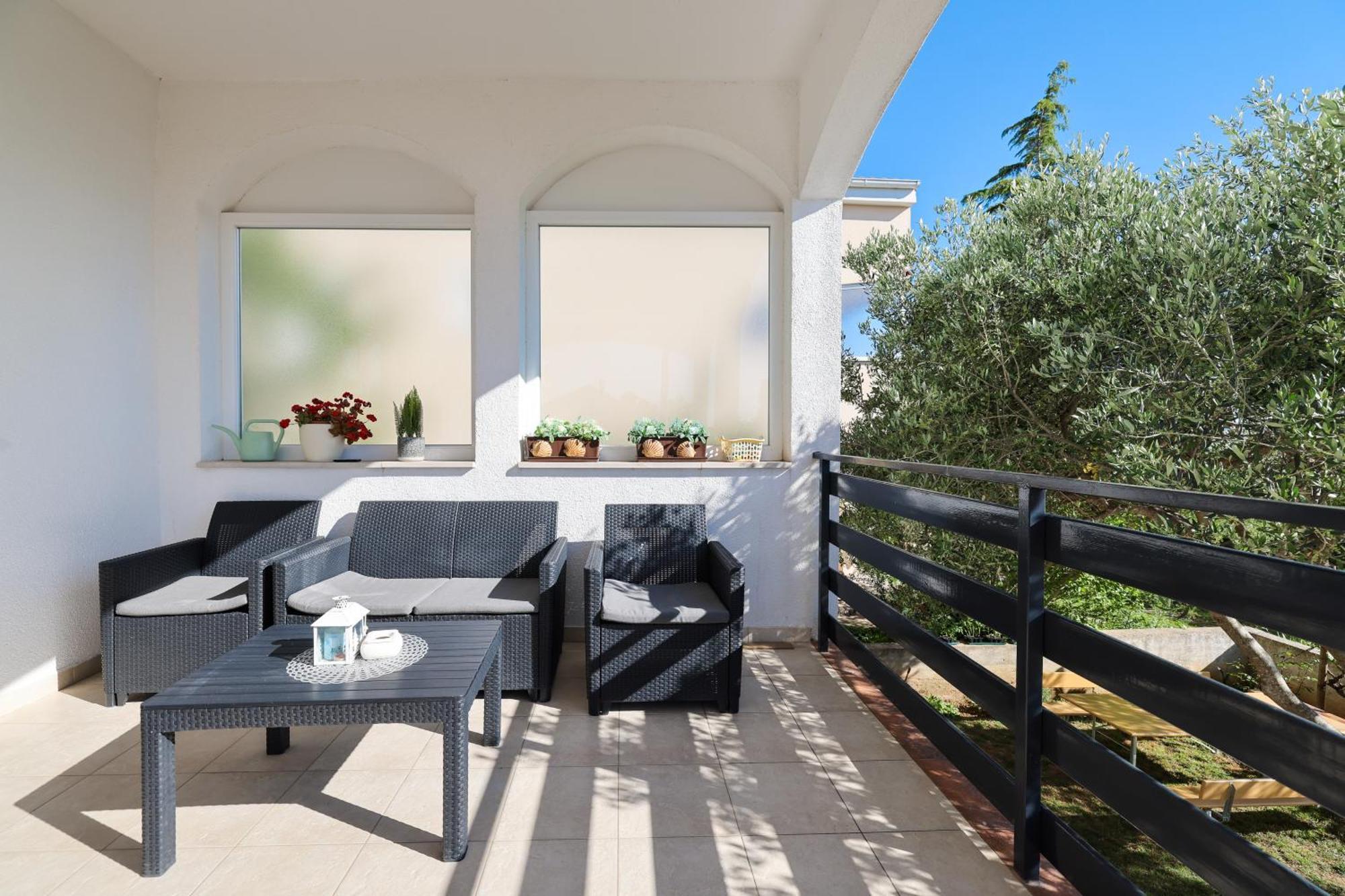 Apartment Pantalon, Big Terrace And Free Parking Zadar Eksteriør billede
